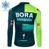 Cykeltrøje Langærmet Vinter 2024 BORA-Hansgrohe Grøn